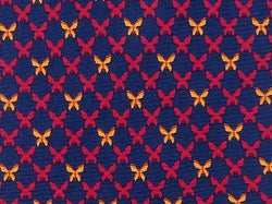 Animal Print TIE Butterfly Pattern Repeat on Black  Necktie 8