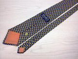 LUXURY TIE NINA RICCI Geometric Flame Made in France Necktie 7