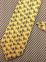 Guilty Dogs Animal Repeat Novelty Silk Men Necktie 17