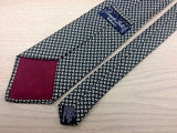 Designer Tie Leonardo Strelli Multi Color Petals Dark Grey Silk Men Necktie 31