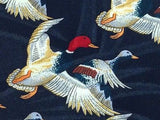 Animal Tie Mallard Duck Bird Hunting Polyester Men Necktie 28