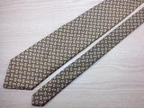 Geometric TIE Made in GB Oval Eyes TieRack Silk Men Necktie 24