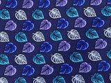 Floral TIE Pierre Balmain Floral Purple Blue Silk Men Necktie 24