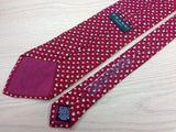 Novelty Tie Frangi Apple & A Half on Scarlett Red Silk Men Necktie 47