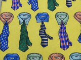Wacky Tie - Neckties and Collars on a Tie lol... Silk Men Necktie 28