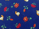 Animal Tie Manfred Snails with Flowers On Dark Blue Silk Men Necktie 29