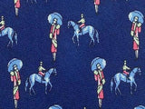 Animal Print TIE  Lady Under the Rain Gentlemen on Horse  Silk Men Necktie 25