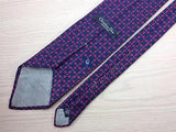 Geometric TIE CD Christian Dior Logo Classic Made in USA Silk Men Necktie 8