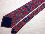 Novelty TIE Alfred DUNHILL Medal Ribbon Made in ITALY Silk Men Necktie 9