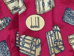 Novelty TIE Chest Treasure by DUNHILL Made in Italy Silk Necktie 5