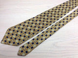 Designer Tie Rochas Skin Pattern On Dark Blue Silk Men Necktie 43