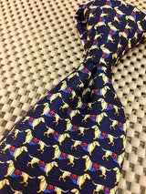 DOGS with Shirts TIE Repeat Animal Novelty Silk Men Necktie 11