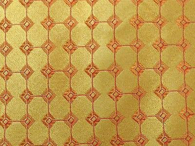 Geometric TIE Gold Dot Woven BELLUMORE Made in ITALY Silk Men Necktie 9