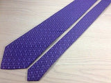 PIERRE CARDIN Silk Tie - Lavendar Shades Subtle Pattern 37