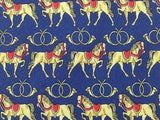 Animal Print TIE  HORSE SHOW & FRENCH HORN MUSICAL  Silk Men Necktie 26
